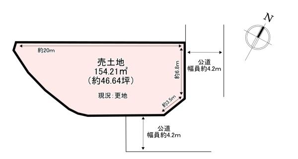 北葛城郡王寺町本町５丁目の土地