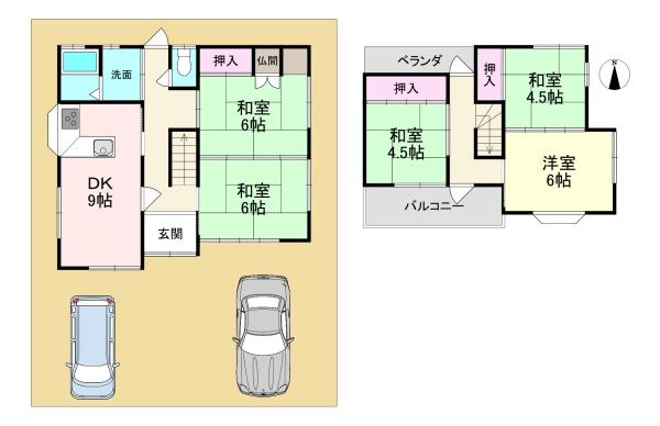 大和高田市中今里町　中古戸建