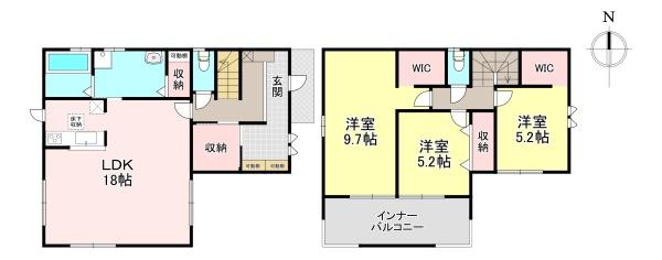 北葛城郡広陵町大字三吉 新築戸建 3号棟