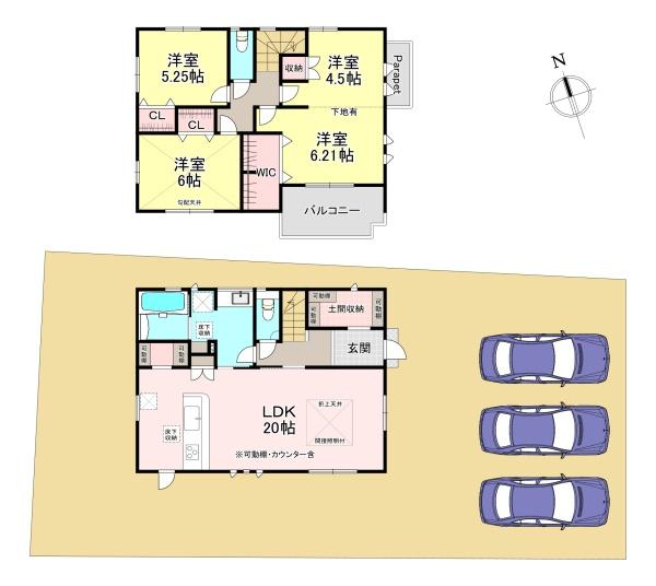 北葛城郡広陵町大野 新築戸建 1号棟