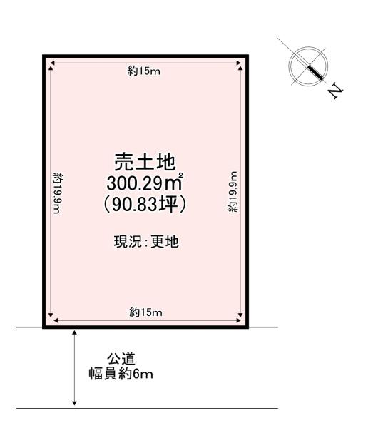 北葛城郡河合町広瀬台3丁目　売土地