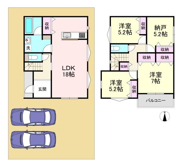 橿原市第1新賀町　新築戸建