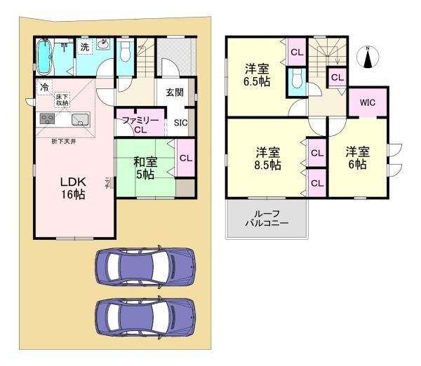 磯城郡田原本町小室　1号棟　新築戸建
