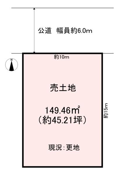 天理市西井戸堂町の土地