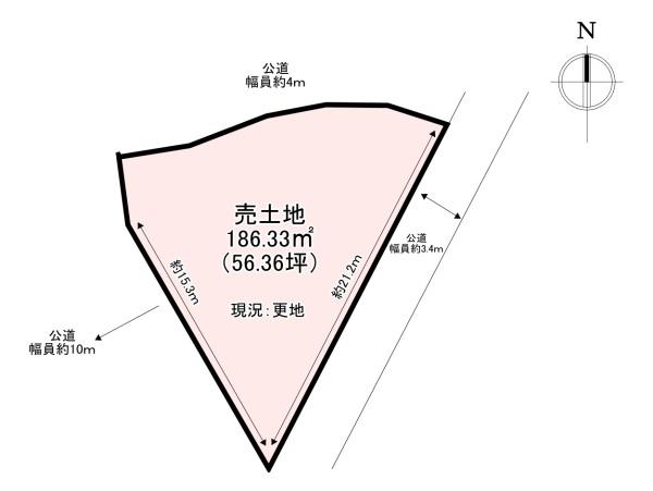香芝市北今市6丁目 売土地
