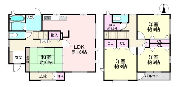 橿原市新口町の中古一戸建て