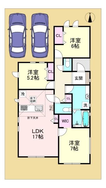 桜井市大福 1号棟 新築戸建