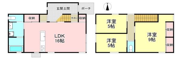 大和高田市今里町の中古一戸建て