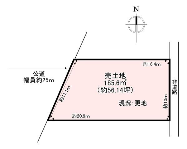 北葛城郡王寺町本町４丁目の土地