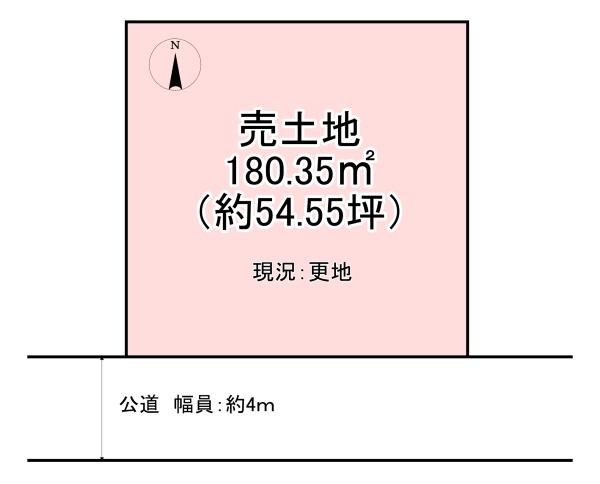 御所市栄町の土地