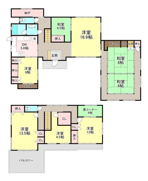 香芝市関屋北６丁目の中古一戸建て