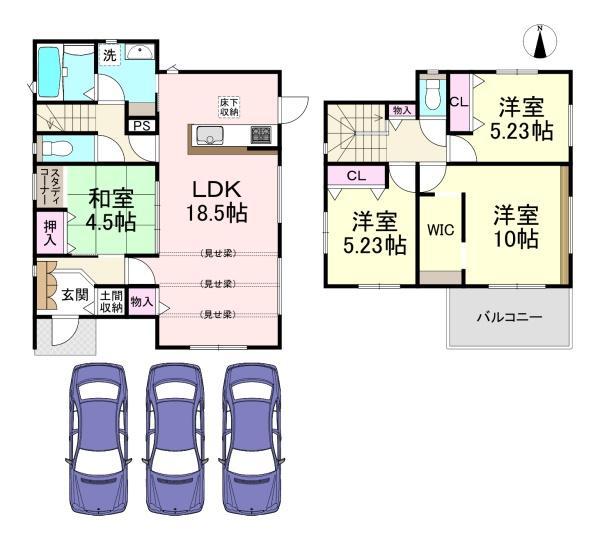 桜井市大字河西　2号棟　新築戸建