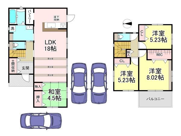 桜井市金屋　1号地　新築戸建