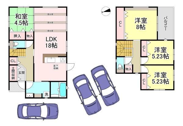桜井市金屋　3号地　新築戸建