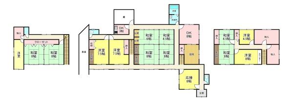 御所市大字三室の中古一戸建