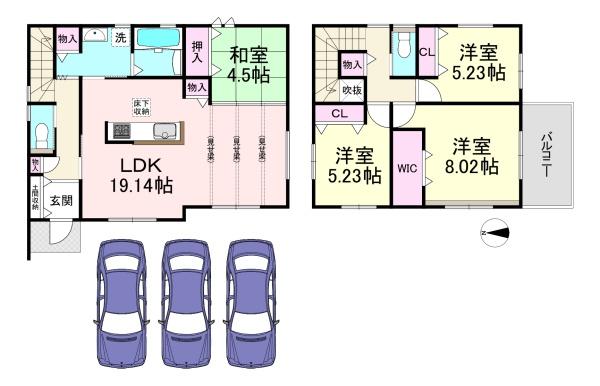 桜井市大字外山　新築戸建