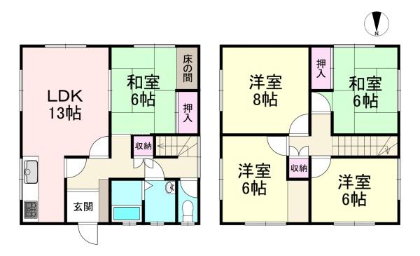 天理市柳本町　中古戸建