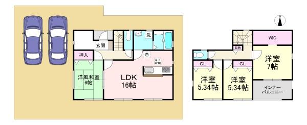 橿原市膳夫町　5号棟　新築戸建
