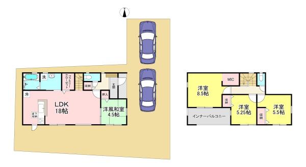 大和高田市西坊城８期　２号棟　新築戸建