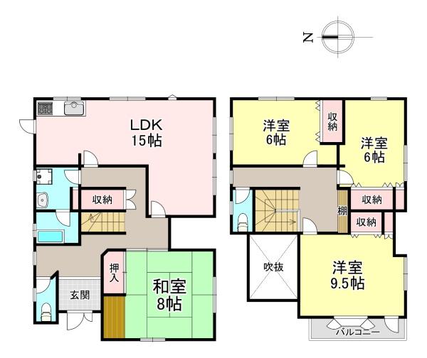 北葛城郡河合町泉台2丁目　中古戸建