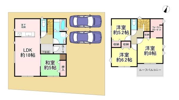 桜井阿部24　1期　2号棟　新築戸建