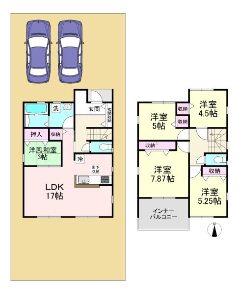 桜井市阿部4期　1号棟　新築戸建