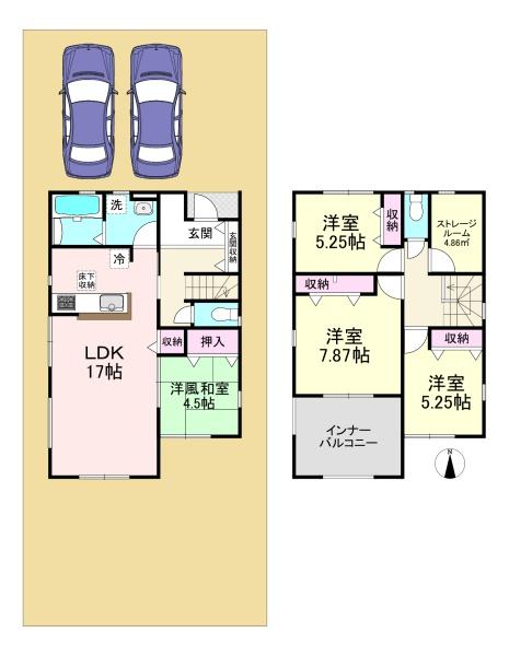桜井市阿部4期　2号棟　新築戸建