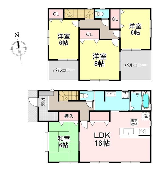 北葛城郡上牧町松里園2丁目　中古戸建