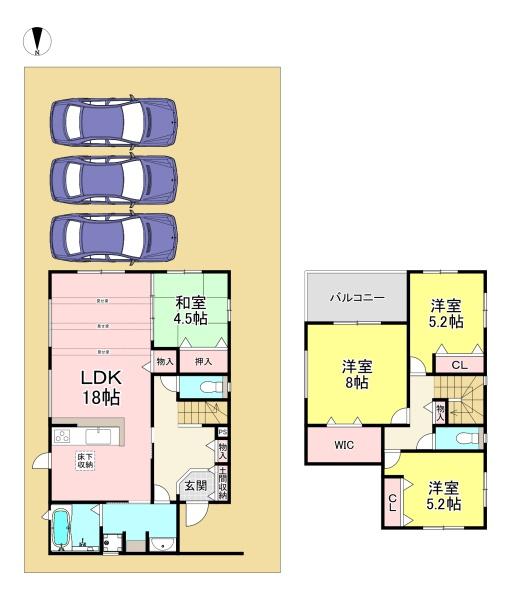 大和高田市大字吉井　１号棟　新築戸建