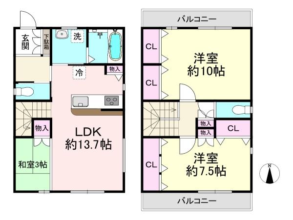 天理市川原城町　中古戸建