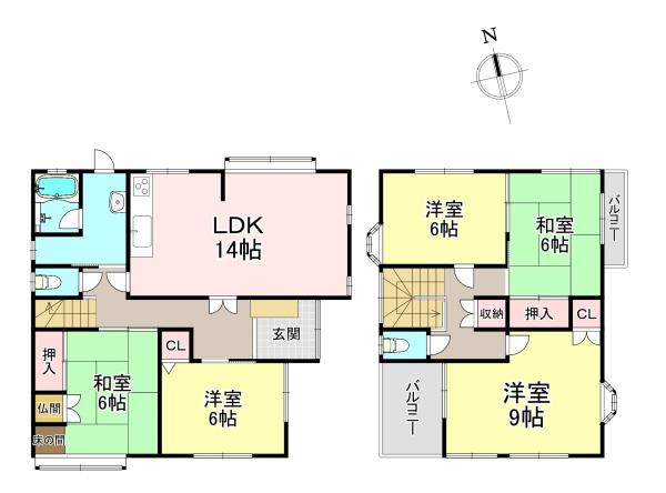 香芝市逢坂4丁目　中古戸建