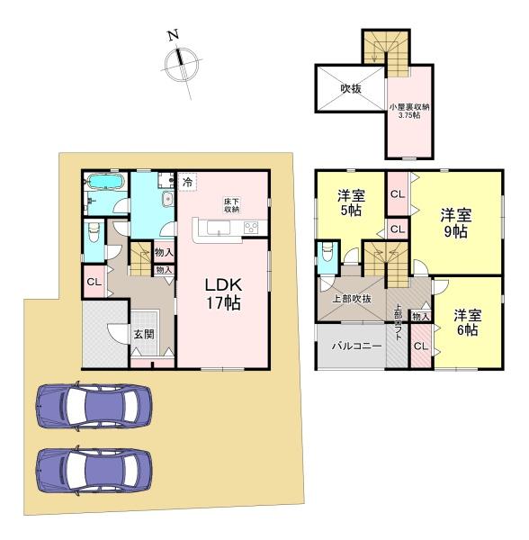 桜井市三輪第61号棟　新築戸建