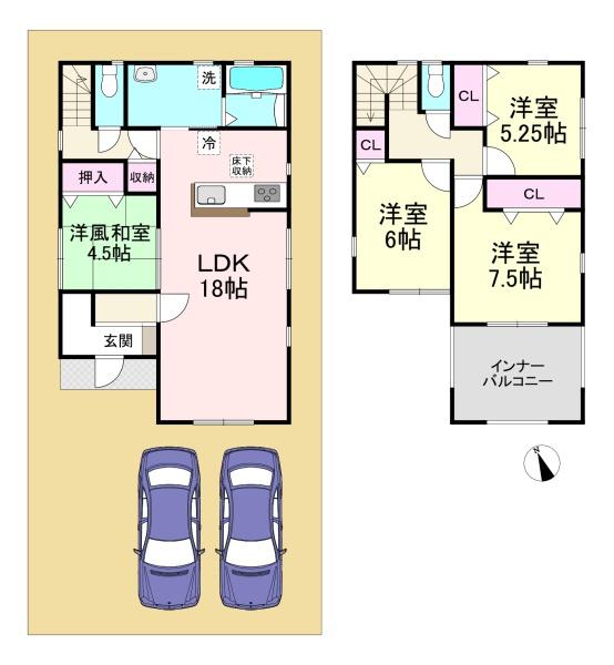 桜井市三輪8期　1号棟　新築戸建