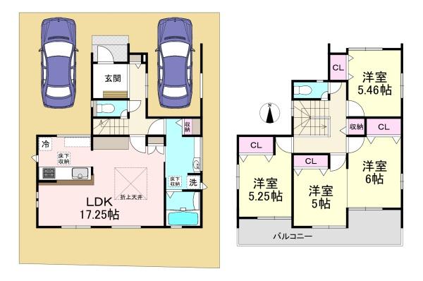 天理市前栽町　5号棟　新築戸建