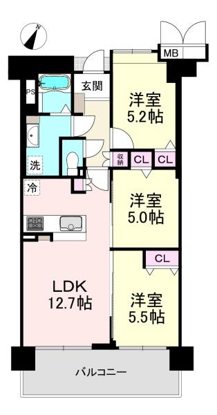 天理二階堂パークホームズ