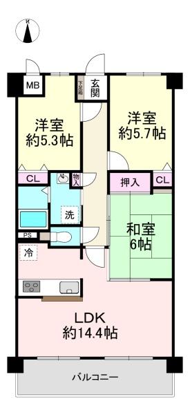 シャルマンフジ桜井壱番館