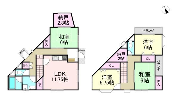 桜井市大字谷の中古一戸建て
