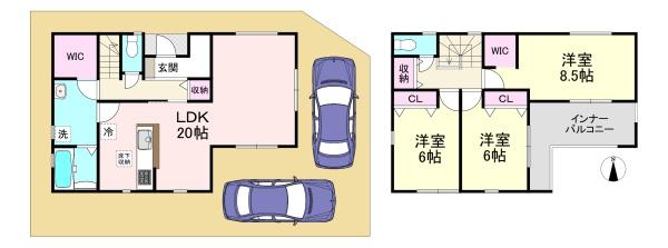 橿原市曽我町9期　2号棟　新築戸建