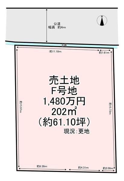 生駒郡斑鳩町法隆寺東1丁目　F号地