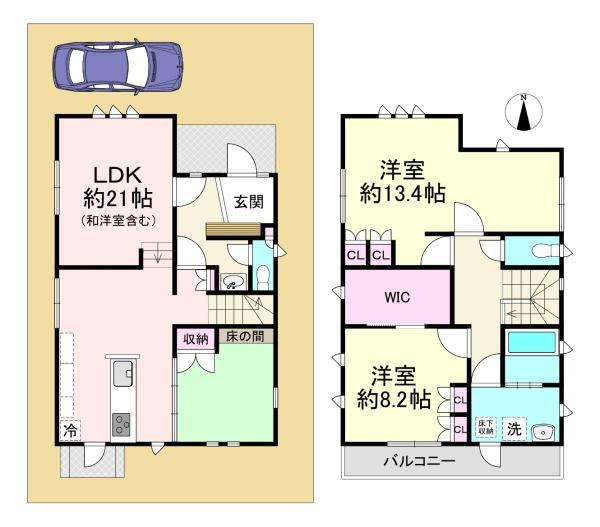 橿原市雲梯町　中古戸建