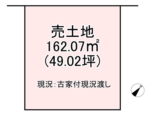 北葛城郡河合町池部３丁目　売土地