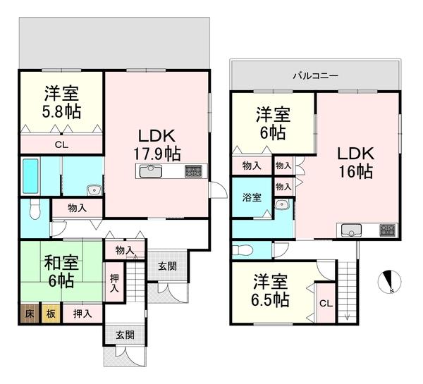 桜井市大字巻野内の中古一戸建