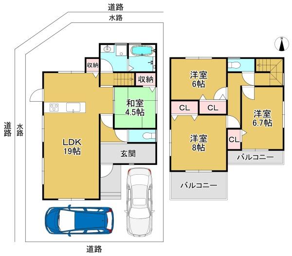 松原市小川１丁目の中古一戸建て