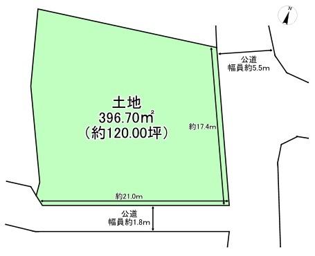 堺市東区大美野の土地