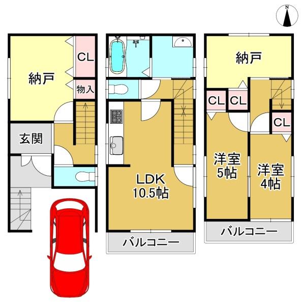 堺市中区八田北町の中古一戸建