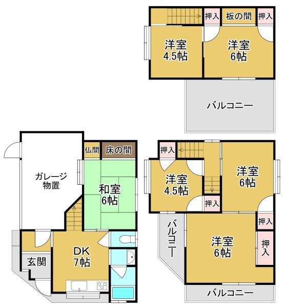 堺市堺区東雲西町２丁の中古一戸建て