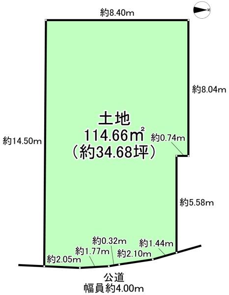 堺市美原区平尾の土地