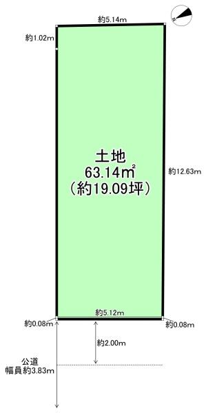 堺市堺区宿屋町東３丁の売土地