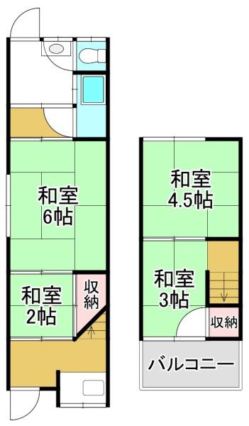 大阪狭山市茱萸木３丁目の中古テラスハウス