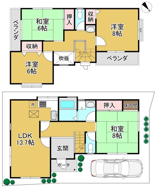 和泉市寺田町１丁目の中古一戸建